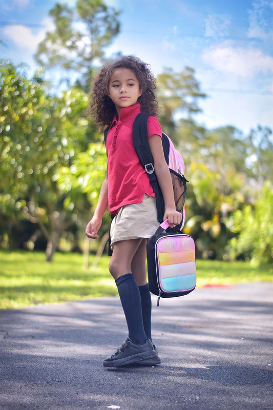 Unisex Black School Shoes for Kids