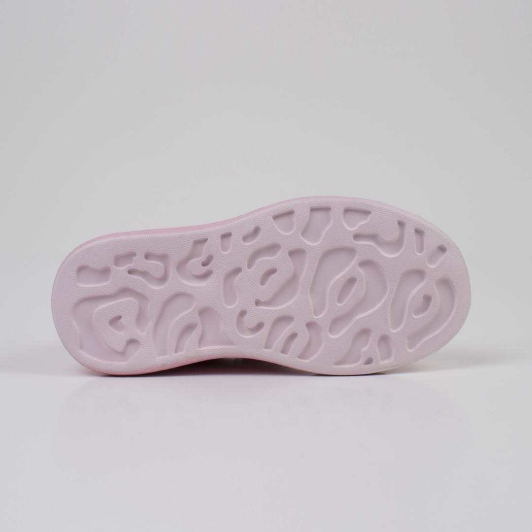 JNEL Kids Shoes – Casual Kids Slip On Sneakers for Boys and Girls– (Brown Gradient/ Pink)