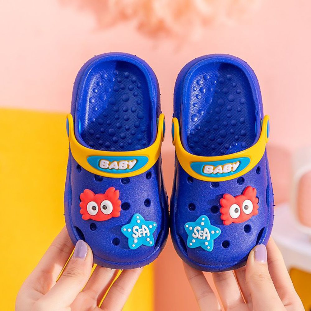 Clogs for Toddlers- Unisex Rubber Water Shoes for Toddler Girls Boys-Non-Slip Sandals Slippers for Kids