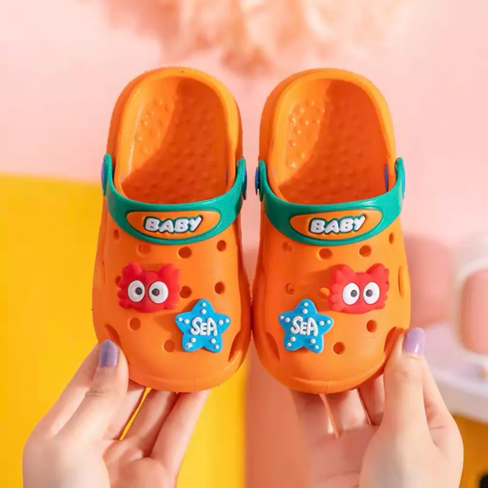 Clogs for Toddlers- Unisex Rubber Water Shoes for Toddler Girls Boys-Non-Slip Sandals Slippers for Kids